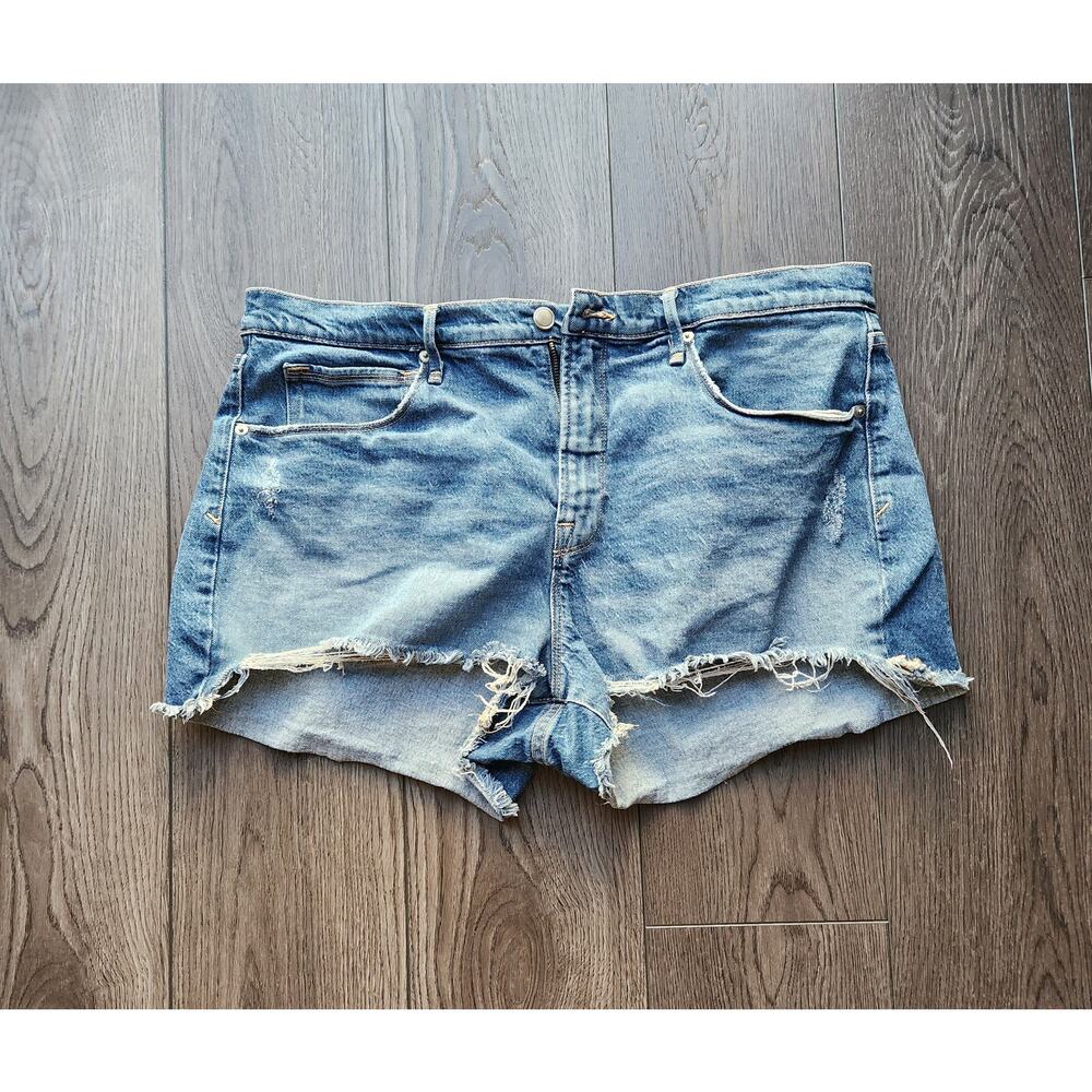 Good American Denim shorts, size 15